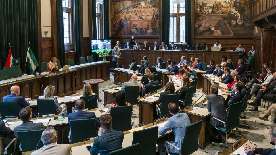 Gemeenteraad Rotterdam ANP