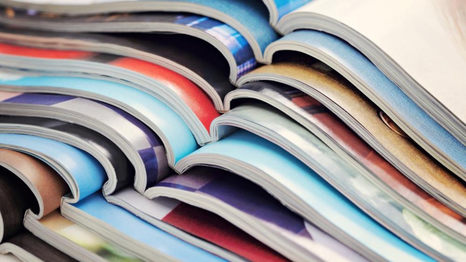 Stapel magazines