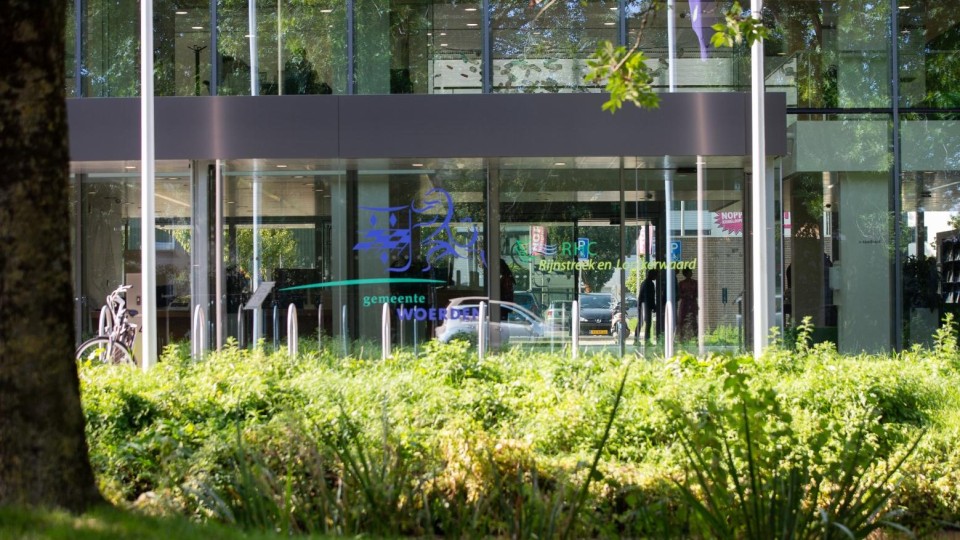 ANP Woerden gemeentehuis