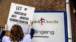 Geen 'bufferzone' rondom abortuskliniek Utrecht