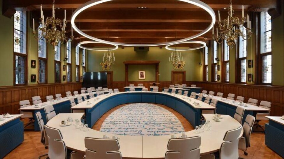 De Statenzaal van de provincie Groningen