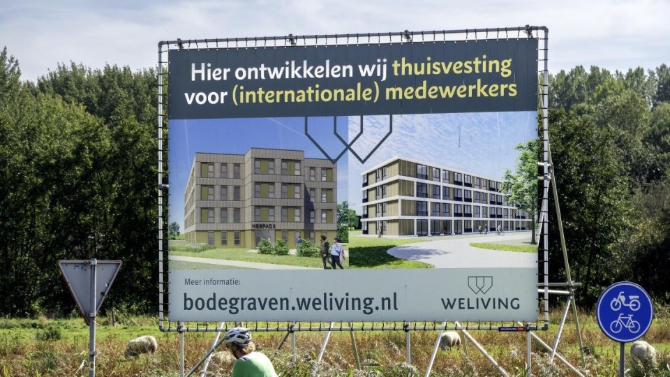 Huizen voor arbeidsmigranten in Bodegraven