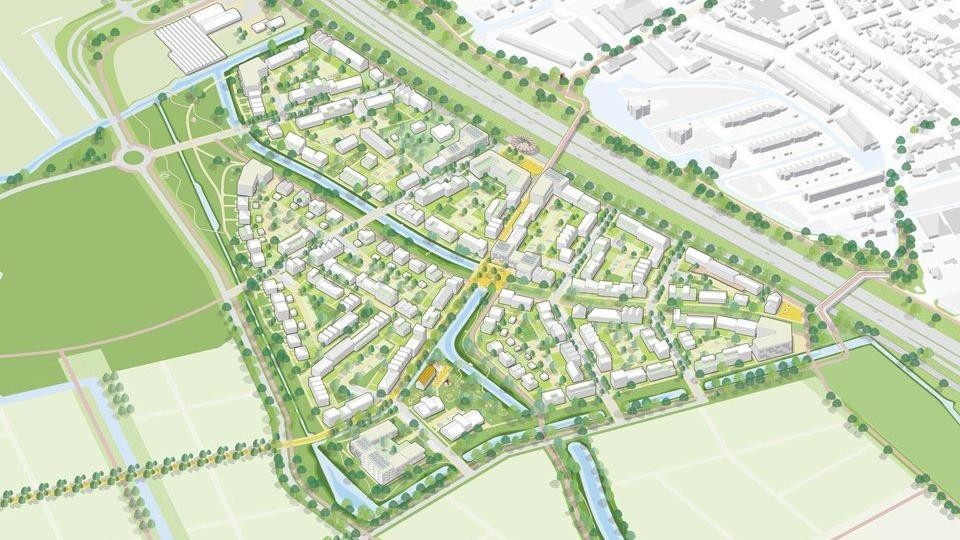 Plan voor de woonwijk Valkenhorst in Katwijk