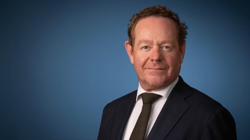 portret van David van Weel, minister van Justitie en Veiligheid