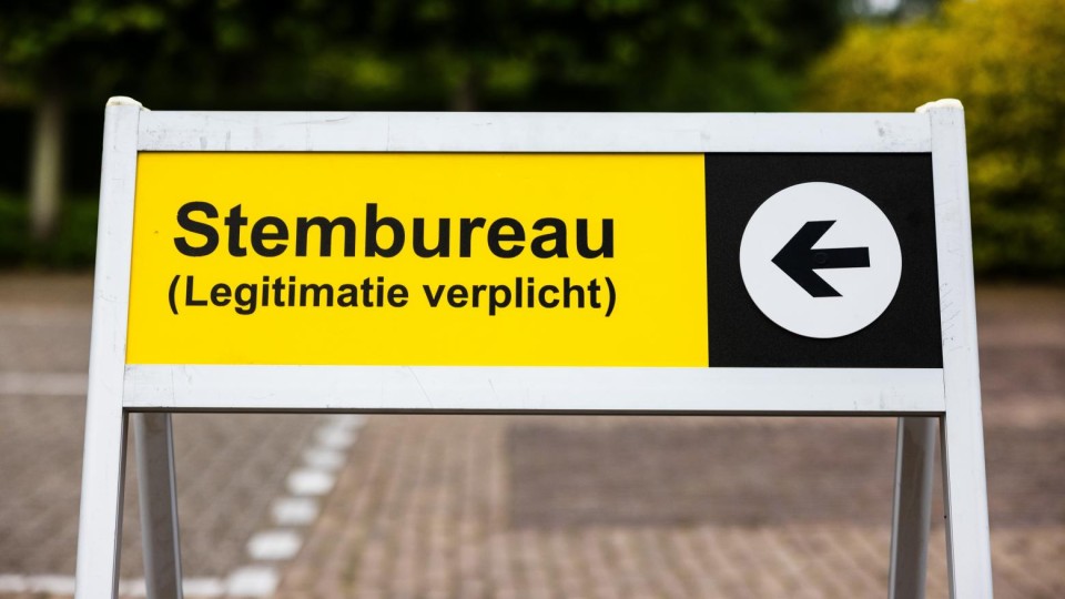 ANP bordje stembureau