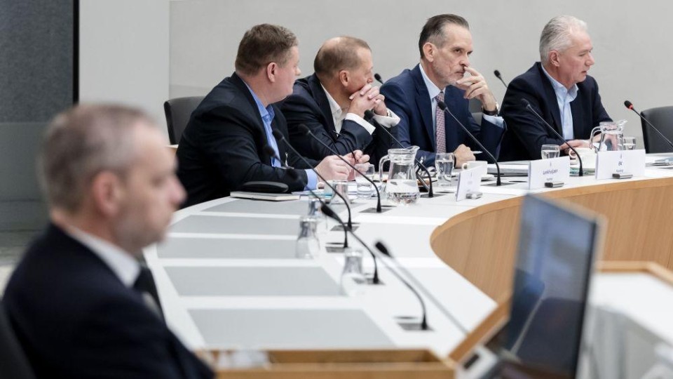 Managementteam Kyndryl in de Thorbeckezaal in de Tweede Kamer