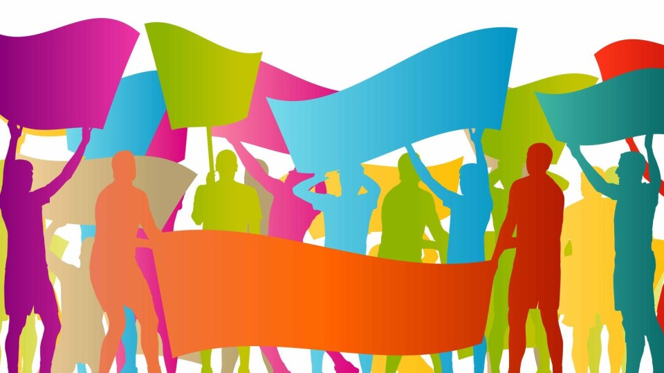 Bonden roepen ambtenaren op naar demonstratie te komen.