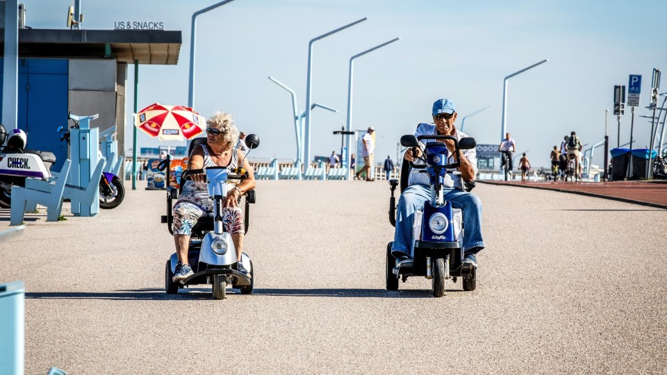 Scootmobiel wmo Foto: John van der Tol/ANP