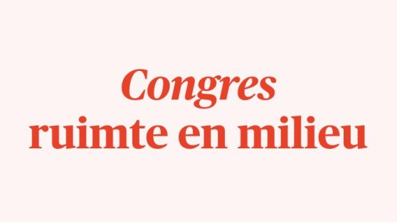 Congres Ruimte en milieu