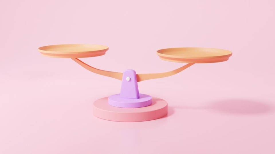 Weegschaal Shutterstock