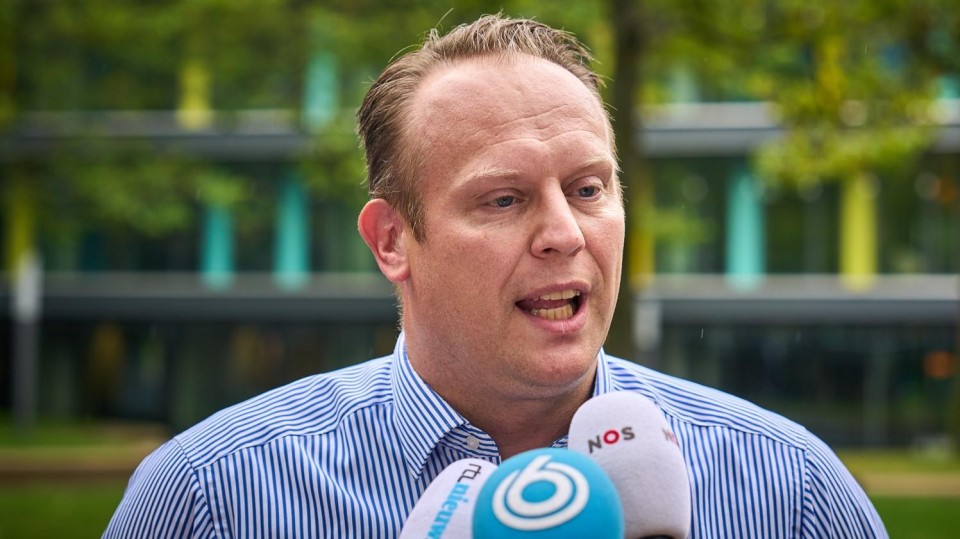 Pieter Heerma is namens CDA minister van Binnenlandse Zaken