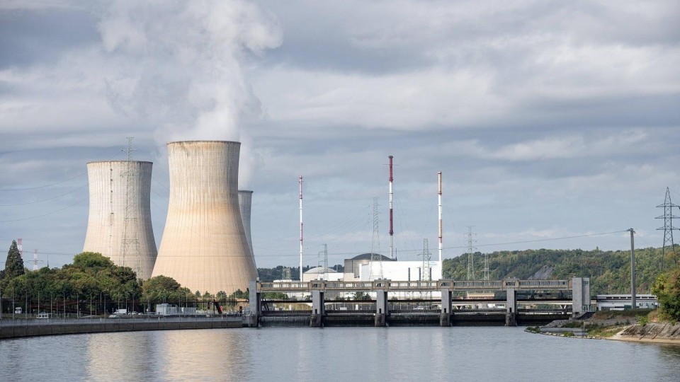 De kerncentrale Tihange.
