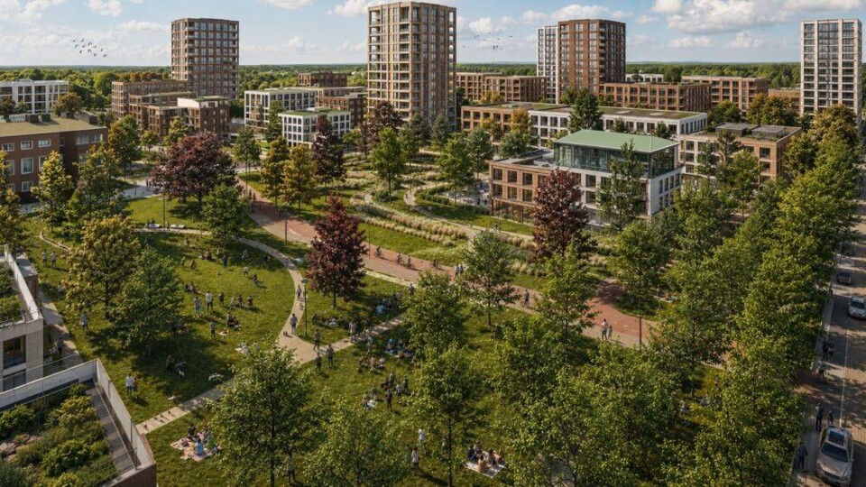 Artist impression van Nieuw Legmeer