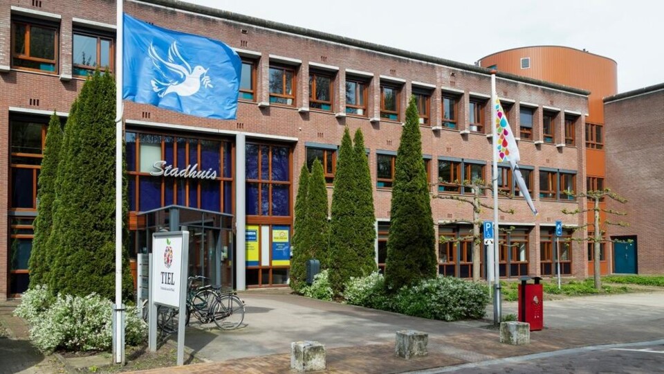 Het stadhuis van Tiel
