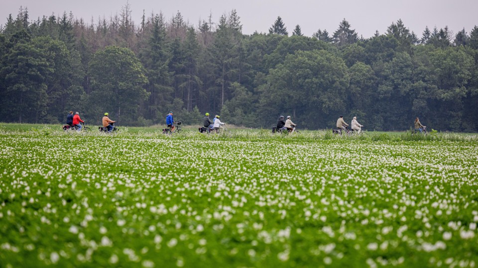 De Drentse Fietsverdaagse in 2023, vlakbij Westerbork.