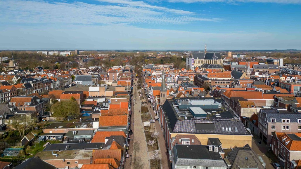 De Laat vanuit de lucht