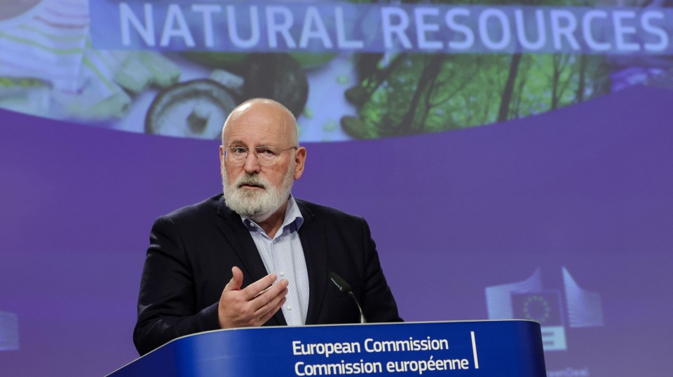 Frans Timmermans, vice-voorzitter van de Europese Commissie.