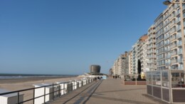 De Belgische kust wordt steeds grijzer