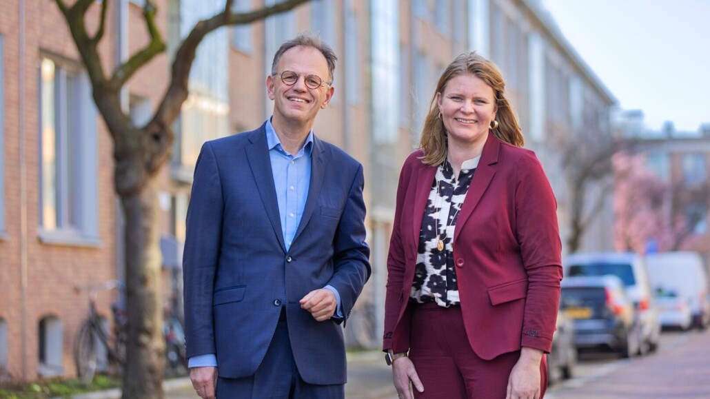 Christiaan van der Kamp en Karolien de Jager.