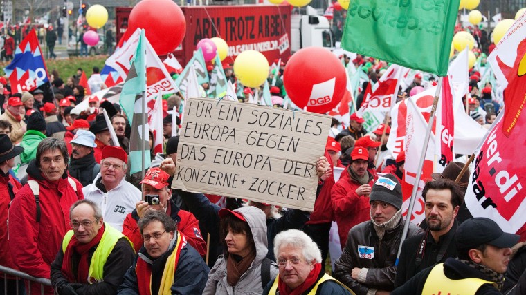 Sociaal beleid tegen euroscepsis