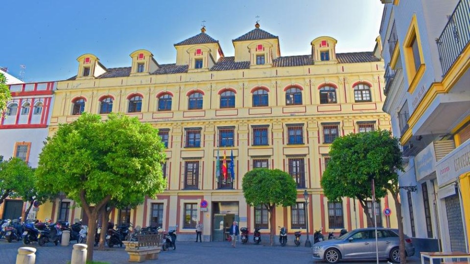 Overheidsgebouw van de Junta de Andalucia in Sevilla