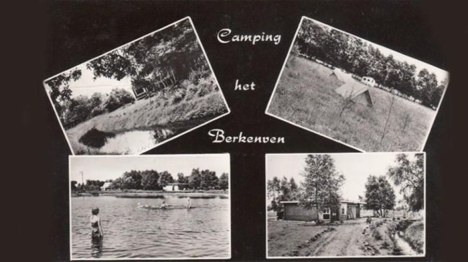 Ansichtkaart van camping het Berkenven in Geesteren