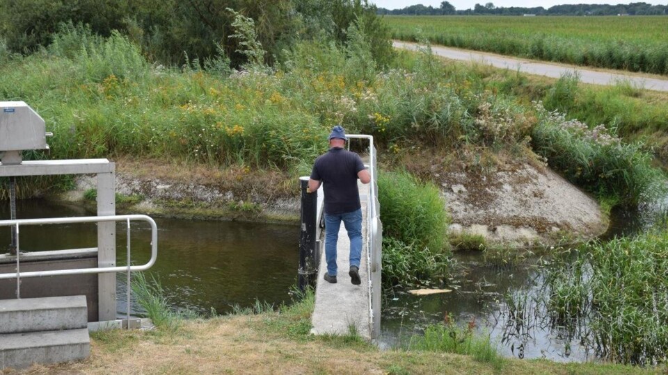 Peilbeheerder in Waterschap Brabantse Delta bij gemaal De Slagen
