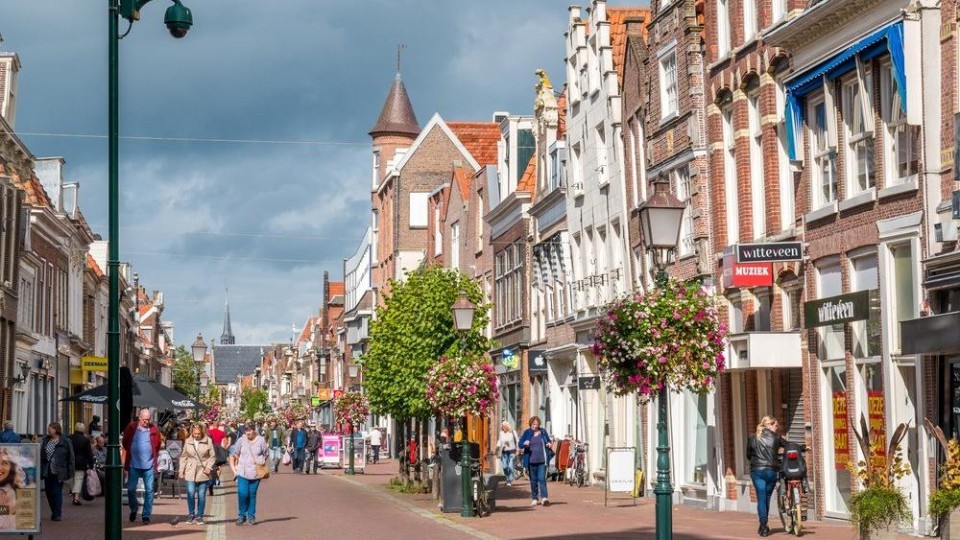 Winkelstraat in Hoorn