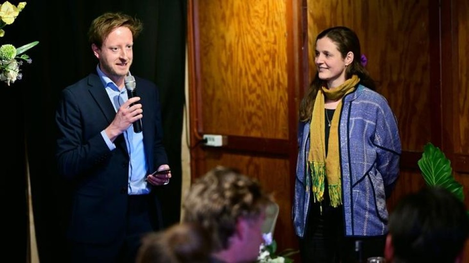 Jort van Aken en Danka Oosterhof.