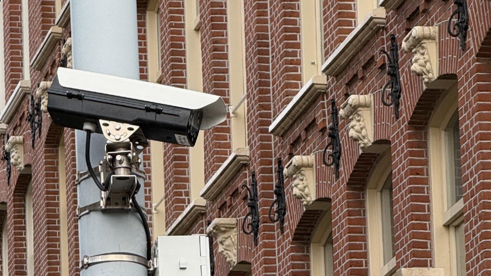Beveiligingscamera in Amsterdam