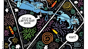 Vuurwerk afsteken populairst in het oosten
