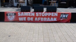 Demonstratie ambtenaren tegen afbraak sociale zekerheid