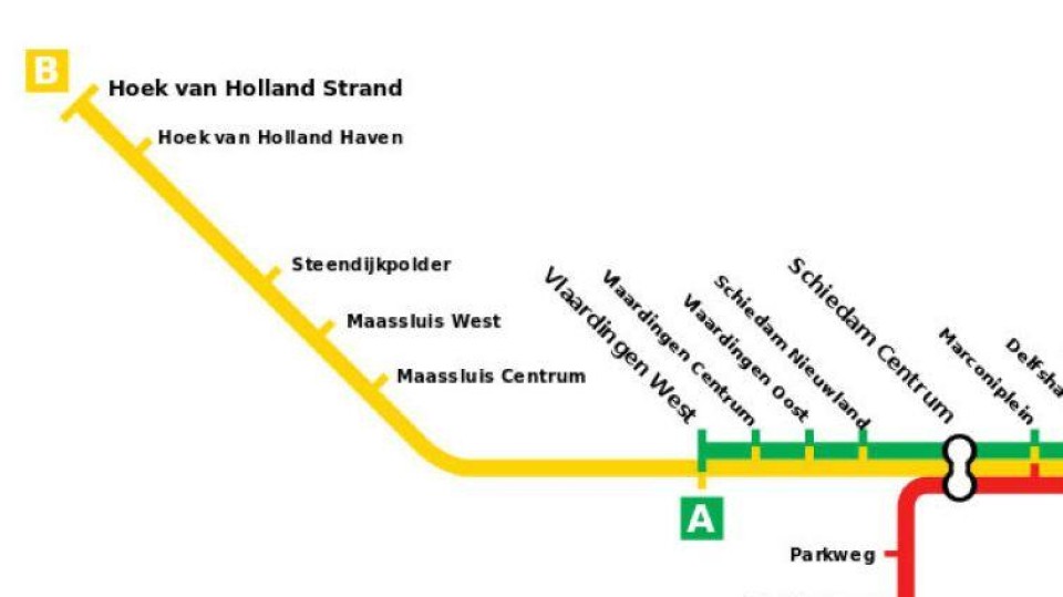 Hoekselijn - metro Rotterdam