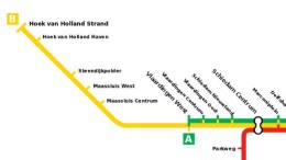 'Testen op laatste gedeelte Hoekse Lijn gaat beginnen'