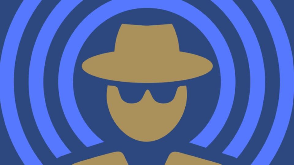 Logo van de mystery burger