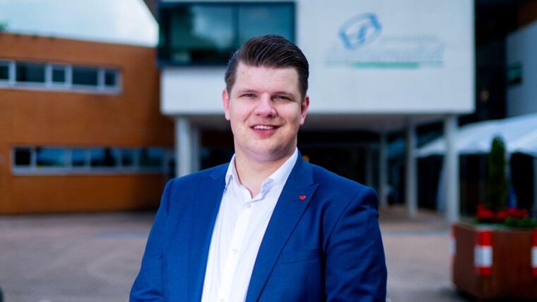Tieme (20), de jongste wethouder van Nederland
