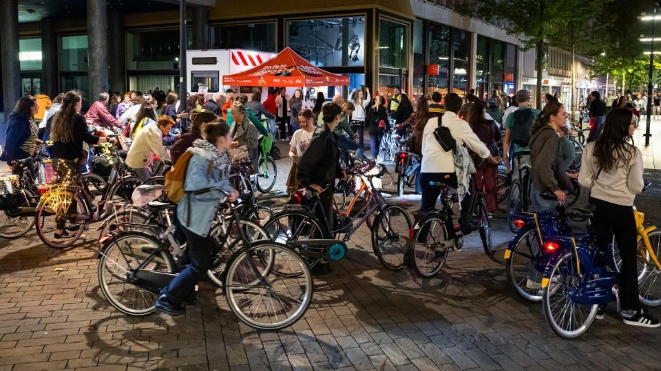 ANP Rotterdam fietstoch