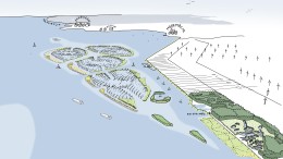 Hoe het rijk een zonnepark in het IJsselmeer blokkeert