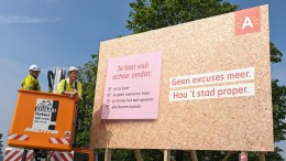 Antwerpen maakt vervuiler uit voor 'vetzak' en 'viespeuk'