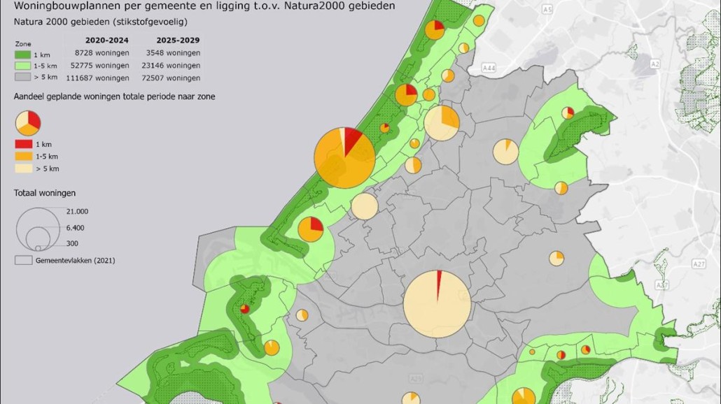Kaartje van Zuid-Holland