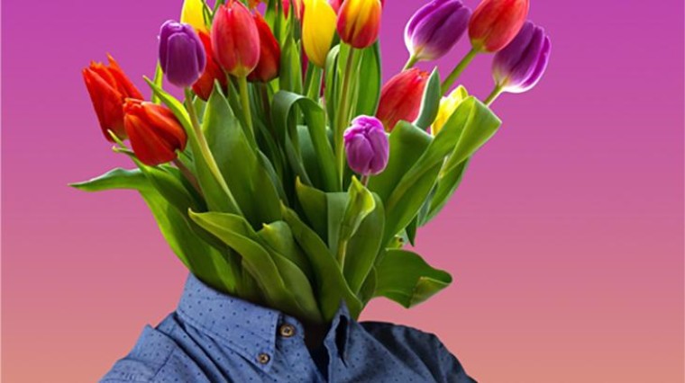 Een bos bloemen