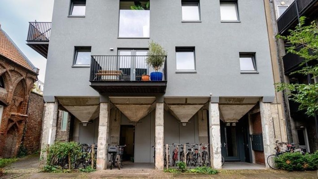 Woningtransformatie van een oude graansilo in Nijmegen.