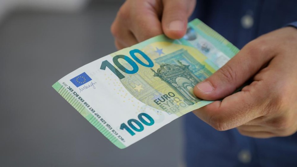 Biljet van 100 euro