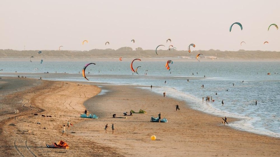 Strand bij Brouwersdam