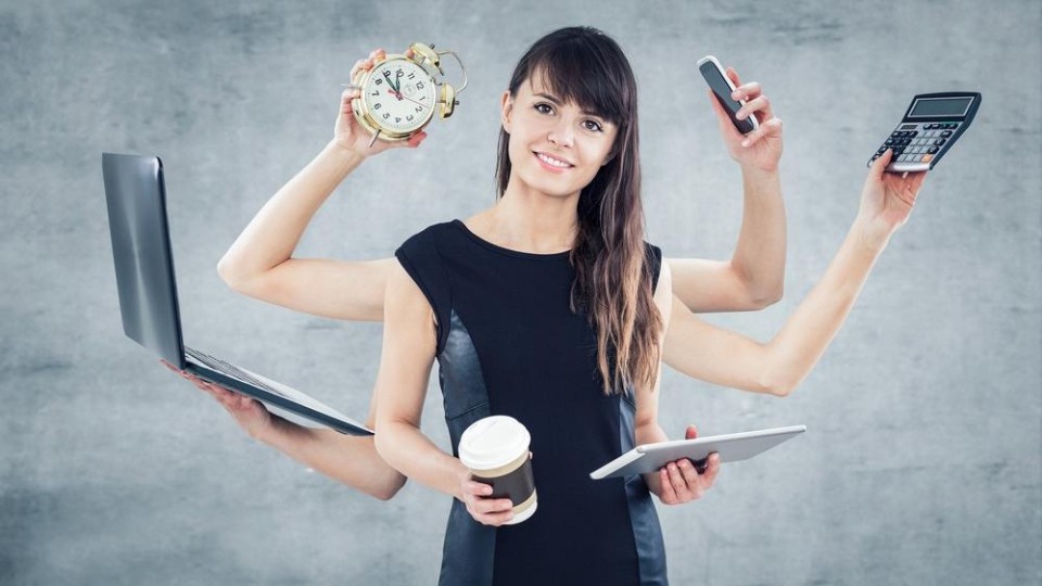 Veel taken tegelijk doen