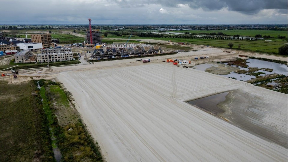 Aan de rand van Gouda komt een nieuwbouwproject.