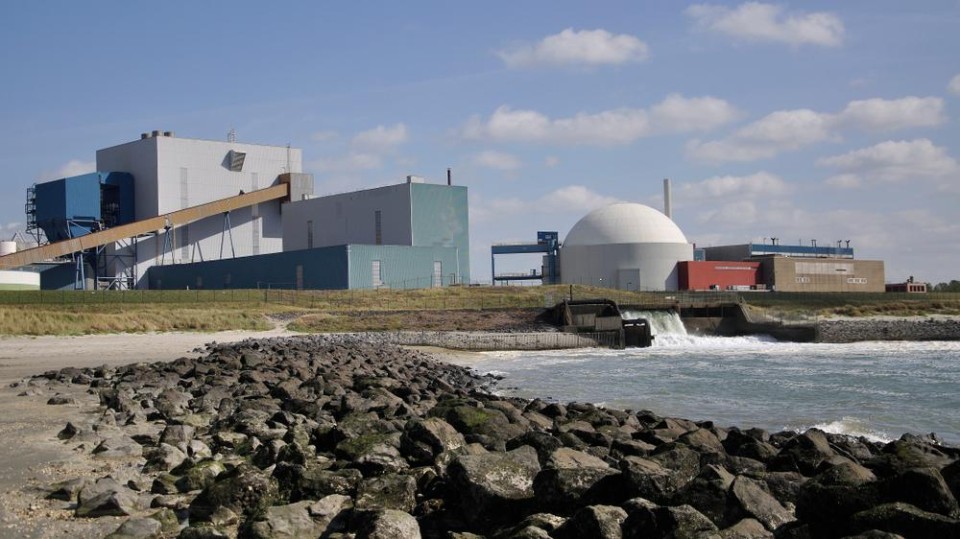 Huidige kerncentrale in Borsele