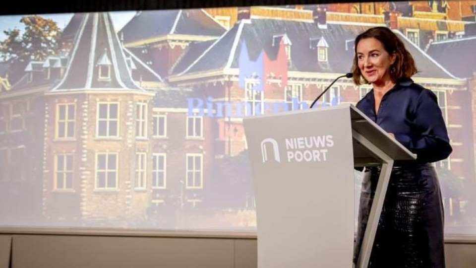 Burgemeester Halsema tijdens de Binnenhoflezing