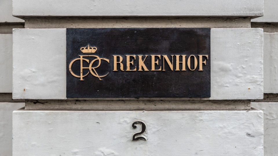 Het Rekenhof in Brussel