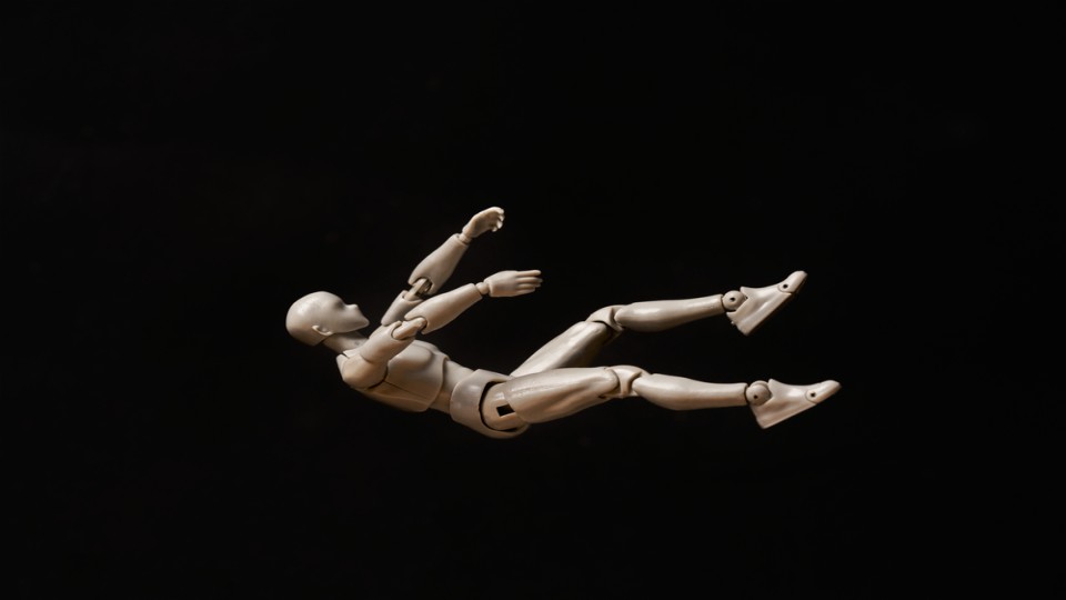 Vallende wethouders - crash test dummy